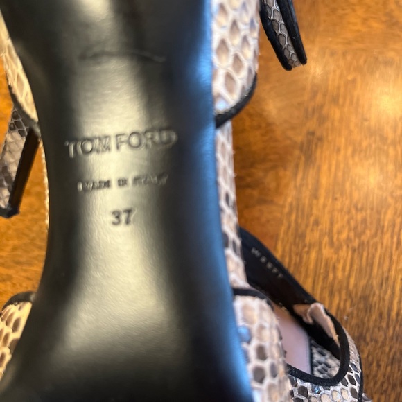 Tom Ford snakeskin heels - Picture 3 of 7